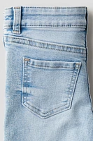 Cropped Flared Leg Jeans