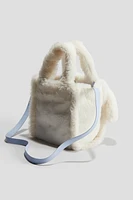 Fluffy crossbody bag