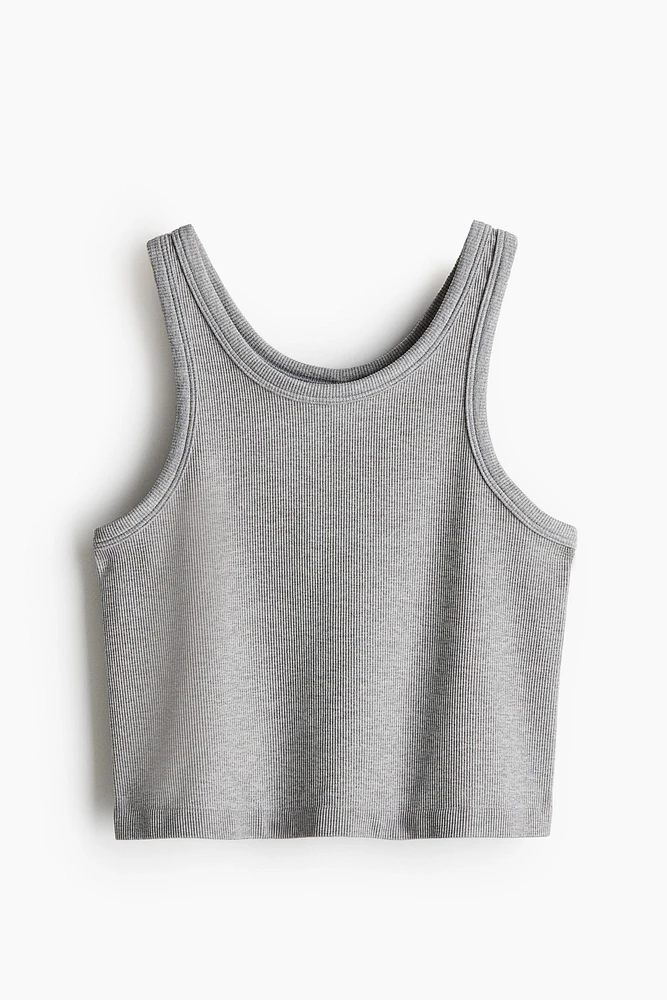 Seamless Sports Cropped Tank Top DryMove™