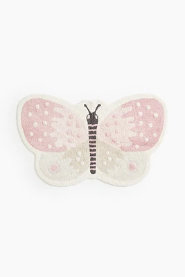 Butterfly-Shaped Rug