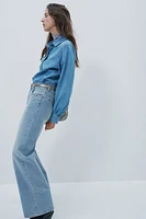 Wide High Jeans