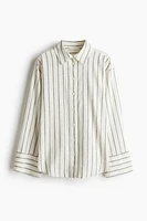 Linen-blend Shirt