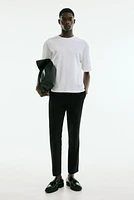 Slim-Fit Crop Pants