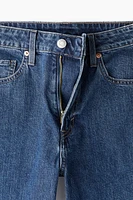 High Rise Slim Straight Leg Jeans