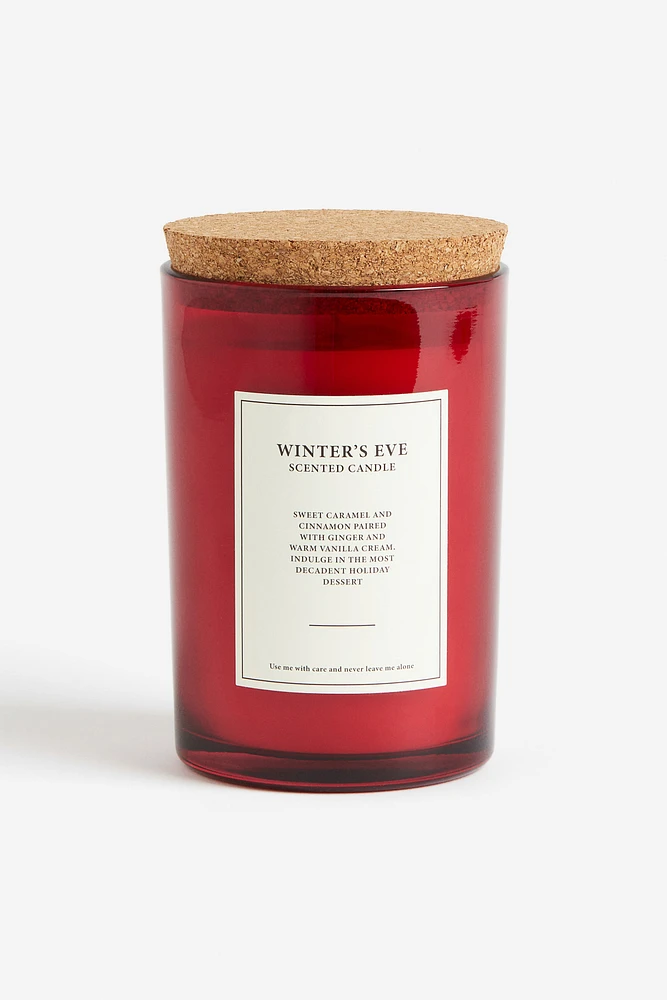 Grande bougie parfumée