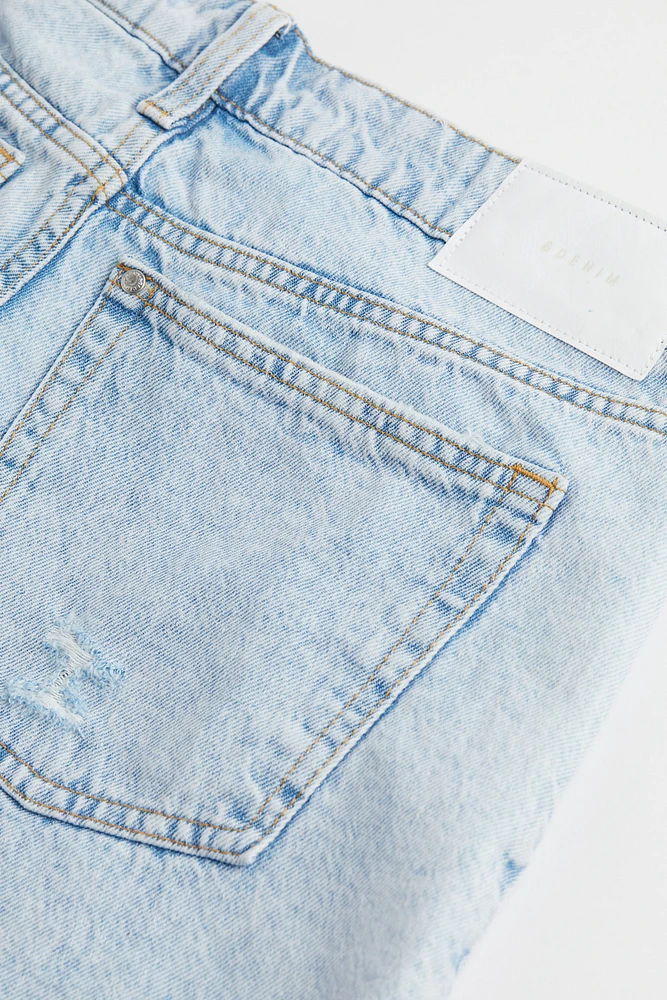 90's Boyfriend Low Denim Shorts