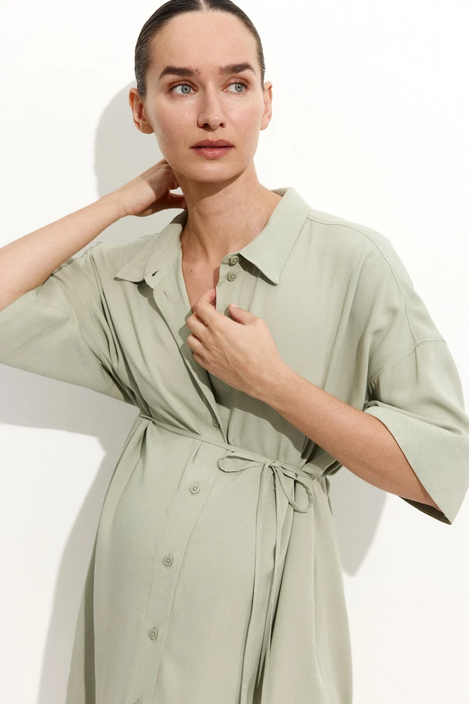 MAMA Before & After Shirt Dress