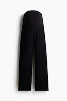 MAMA Textured Jersey Pants