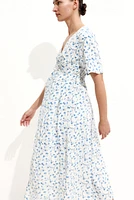 MAMA Before & After Tie-Belt Dress