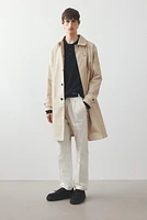 Regular-Fit Crease-Leg Chinos