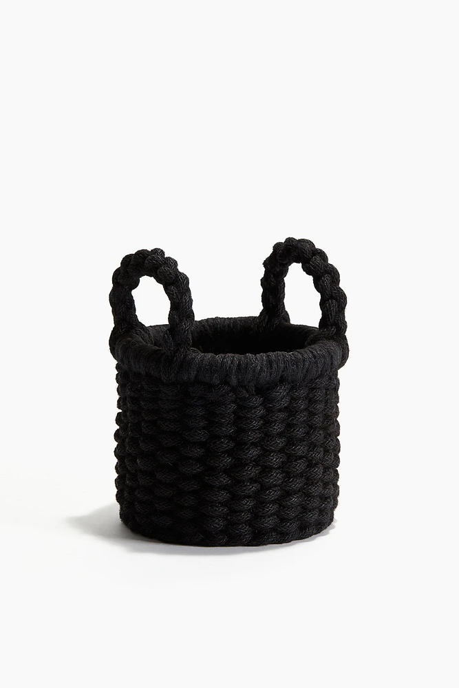 Panier de rangement en jute