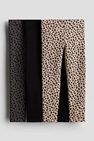 3-pack Thick Jersey Leggings