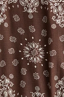 Robe maxi avec détail à nouer