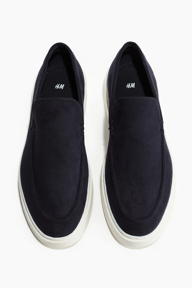 Moccasin-Seam Loafers