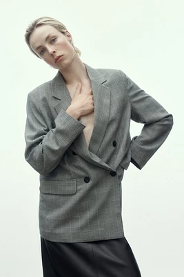 Blazer à fermeture croisée