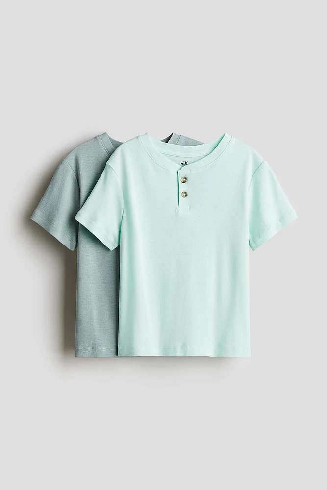 2-Pack Henley T-Shirts