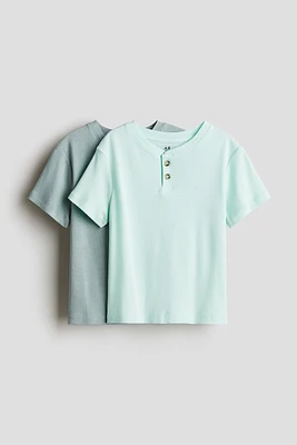 2-Pack Henley T-Shirts