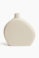 Asymmetric Stoneware Vase