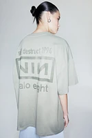 T-shirt grande taille imprimé
