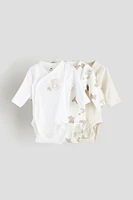 3-pack Wrapover Bodysuits