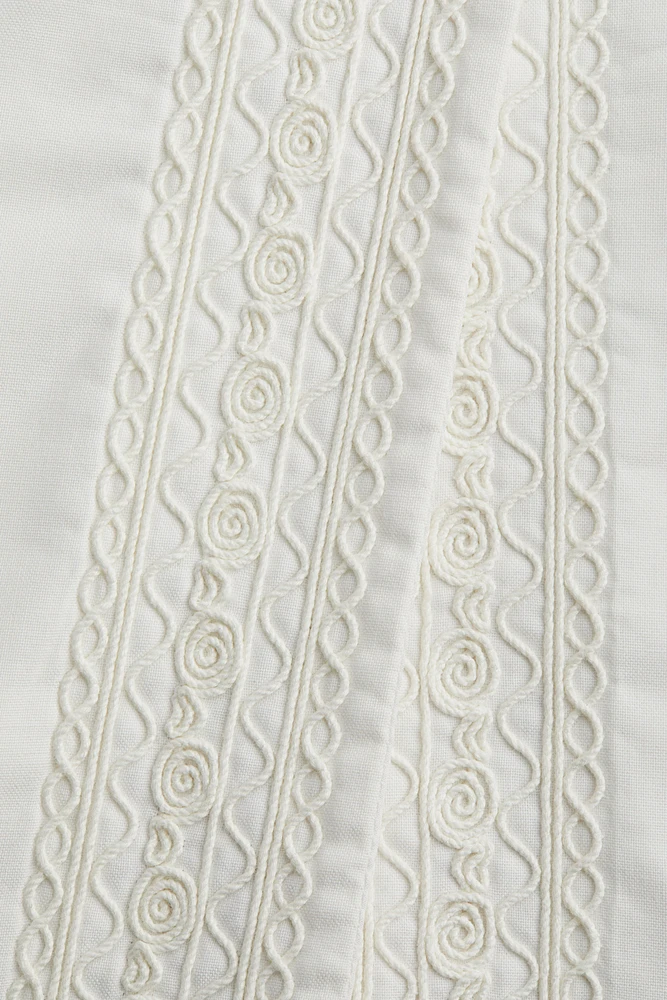 Vest with Embroidery