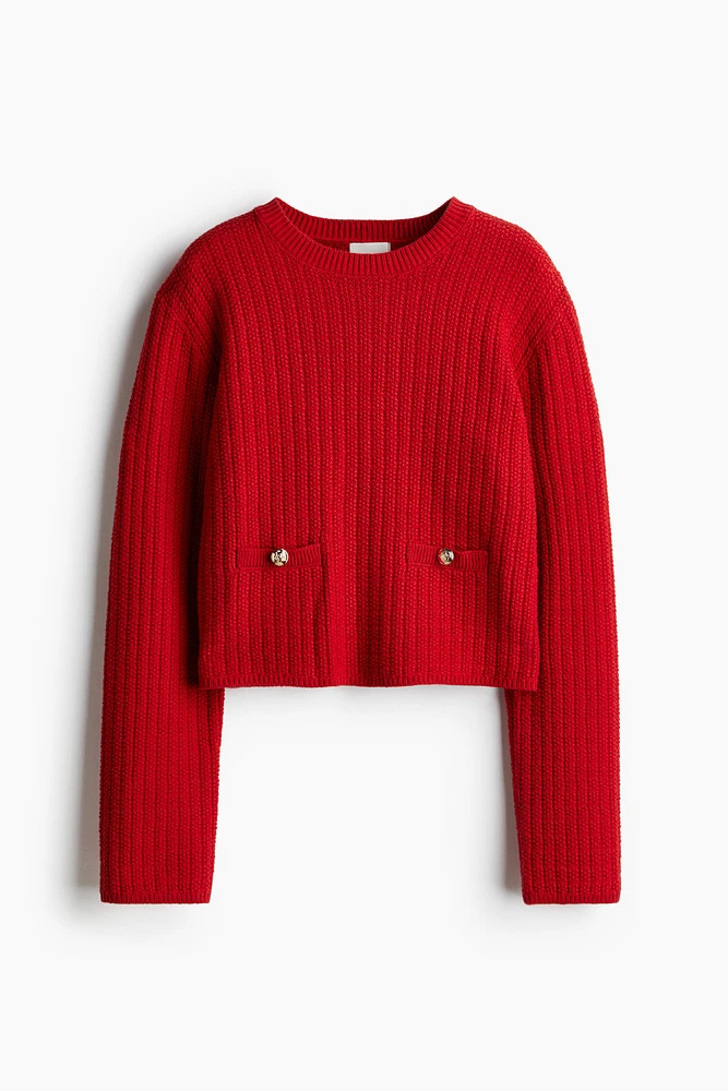 Moss-Knit Sweater