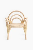 Children's Rattan Lounge Chair