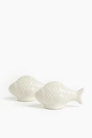 Stoneware Salt and Pepper Set