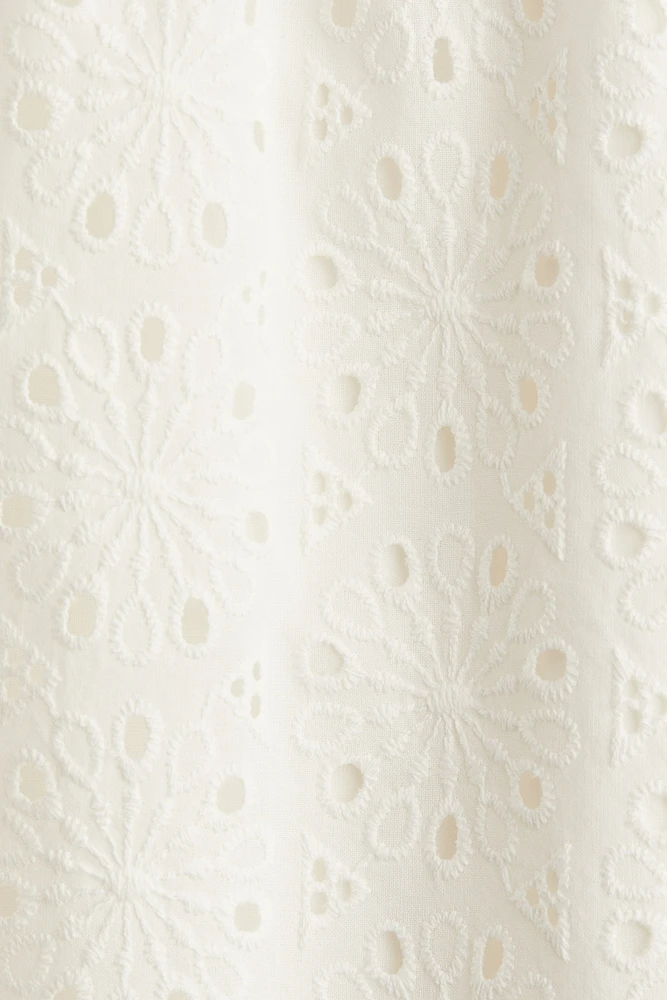 Eyelet-Embroidered Shorts
