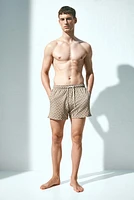 Seersucker Swim Shorts