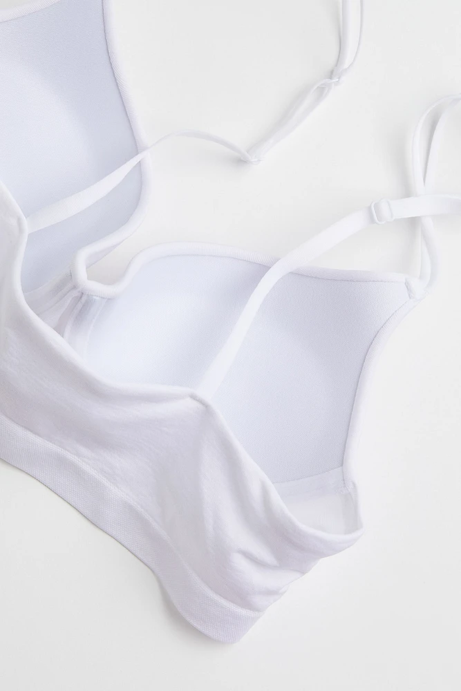 Seamless Jersey Push-up Bra