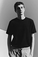 T-shirt texturé Coupe Classique