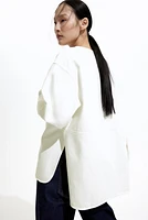Blouse à enfiler en sergé
