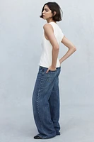 Feather Soft Super Wide Ultra High Jeans