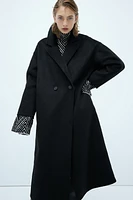 Wool-Blend Coat