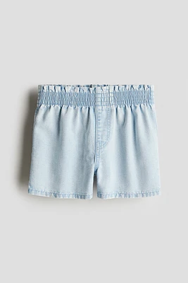 Short en denim Coupe Flottante