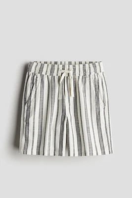 Loose Fit Denim Shorts