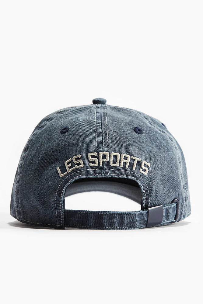 Casquette en coton avec motif