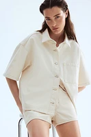 Oversized Denim Shirt