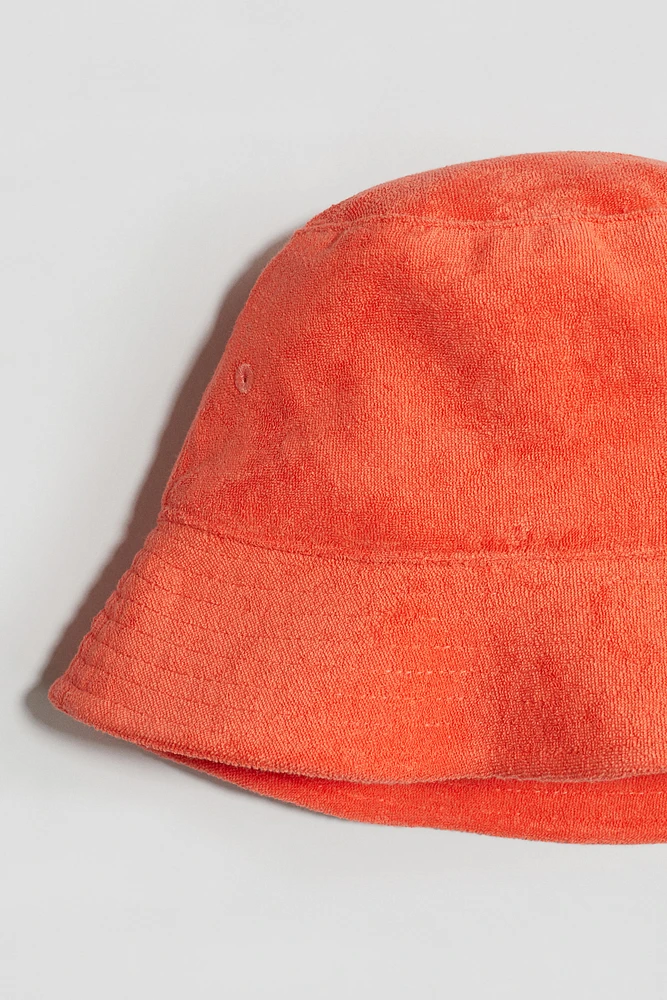 Terry bucket hat
