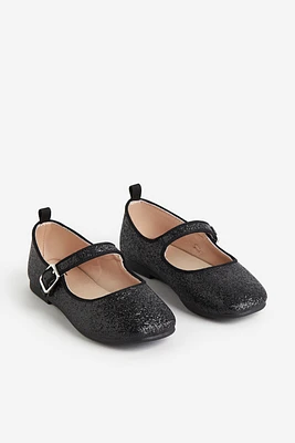 Glittery Ballet Flats