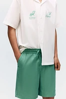 Cotton Twill Shorts