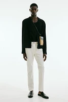 Slim Fit Cotton Twill Pants