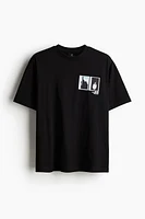 T-shirt imprimé Coupe Flottante