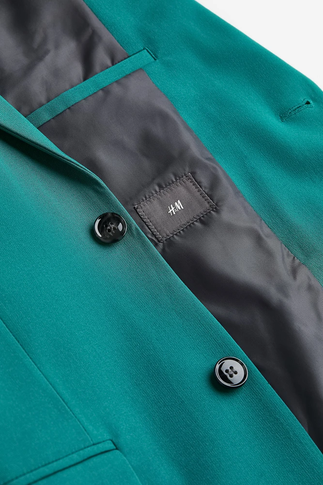 Veste très près du corps à fermeture droite