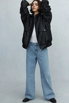 Ava Ultra High Rise Wide Leg Jeans