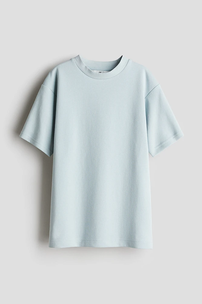 Loose-fit scuba T-shirt