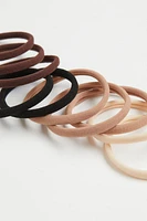 10-pack Hair Elastics