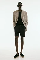 Relaxed-Fit Poplin Shorts