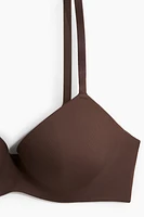 Soutien-gorge pigeonnant en microfibre